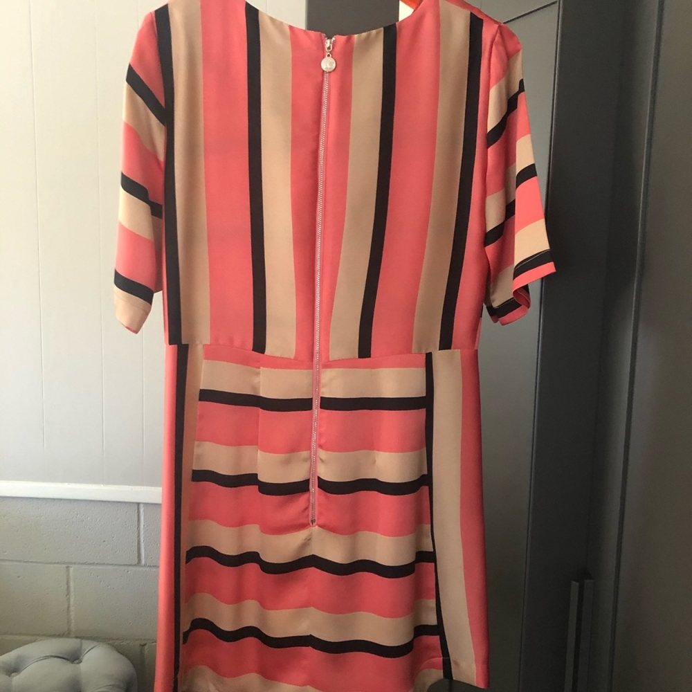 Striped spring dress by Anonyme